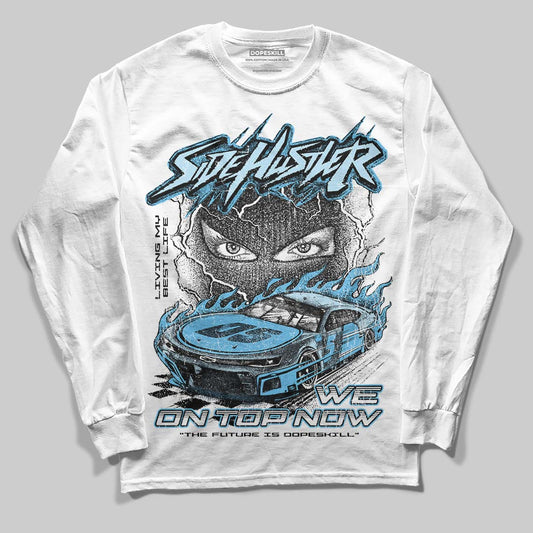 Legend Blue 11s DopeSkill Long Sleeve T-Shirt New Side Hustler Graphic