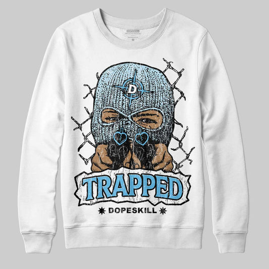 Legend Blue 11s DopeSkill Sweatshirt New Trapped Graphic