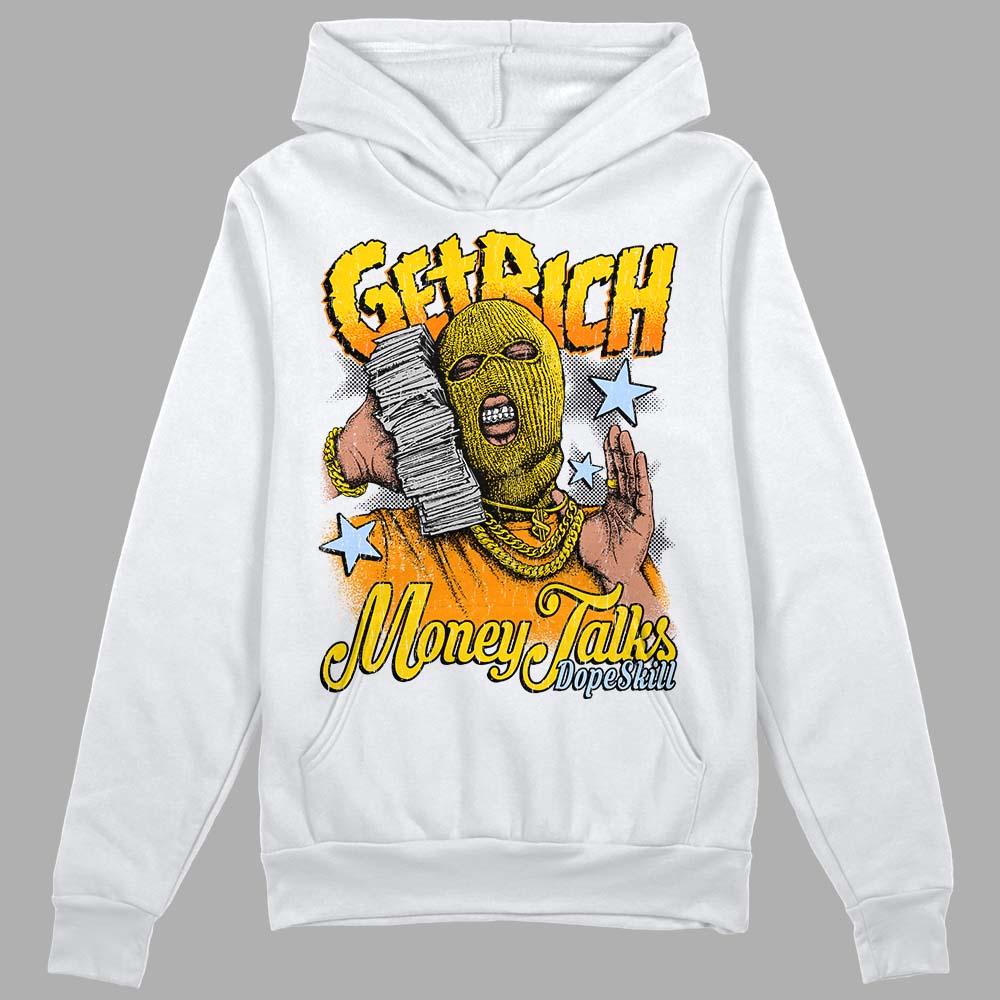 Yellow Ochre 6s DopeSkill Hoodie Sweatshirt Get Rich Graphic