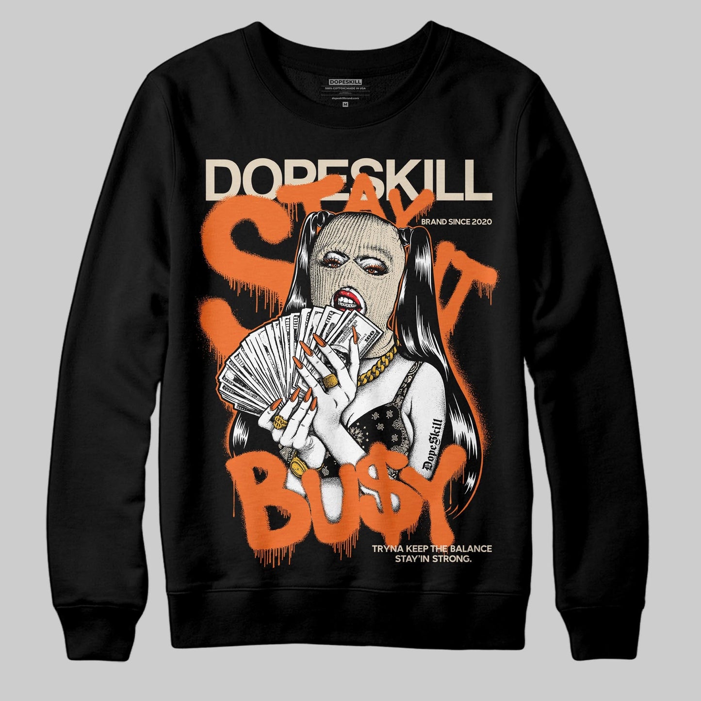 Starfish 3s DopeSkill Sweatshirt Stay It Busy Graphic