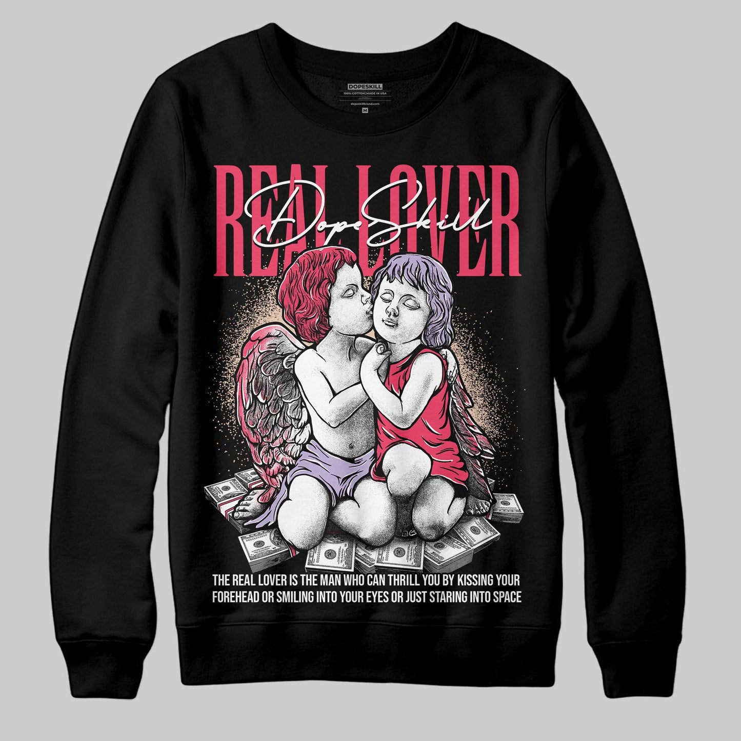 Peanut Butter Jelly 5s DopeSkill Sweatshirt Real Lover Graphic