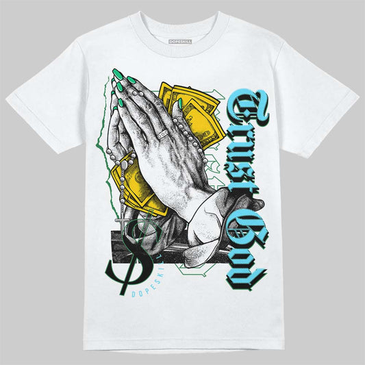 Chunky Dunks DopeSkill T-Shirt Trust God Graphic