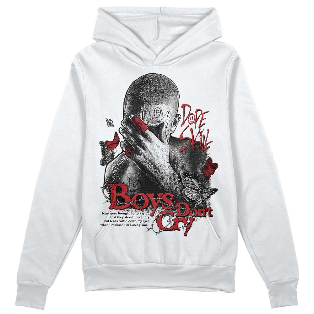 Red Taxi 12s DopeSkill Hoodie Sweatshirt Boys Don't Cry Graphic