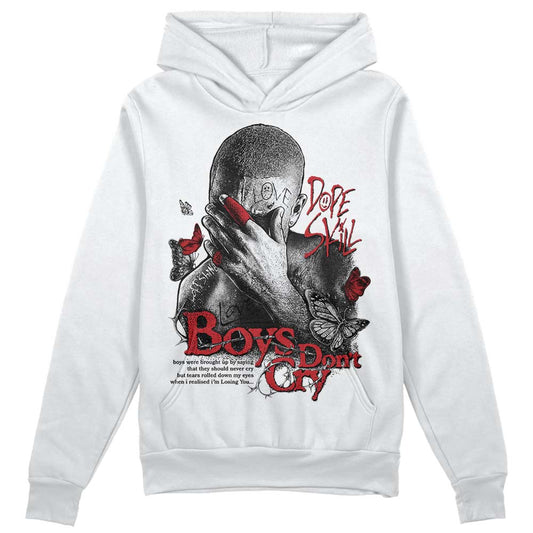 Red Taxi 12s DopeSkill Hoodie Sweatshirt Boys Don't Cry Graphic