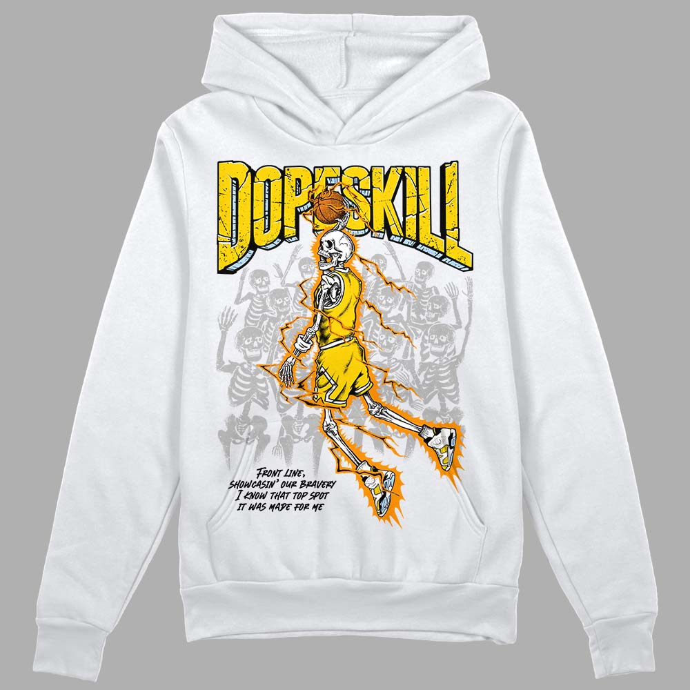 Yellow Ochre 6s DopeSkill Hoodie Sweatshirt Thunder Dunk Graphic