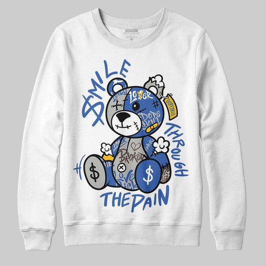 Lucky Shorts 3s DopeSkill Sweatshirt Smile Through The Pain Graphic