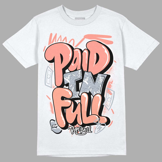 Crimson Bliss 5s DopeSkill T-Shirt New Paid In Full Graphic