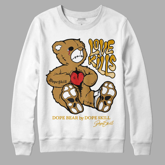 Wheat 13s DopeSkill Sweatshirt Love Kills Graphic