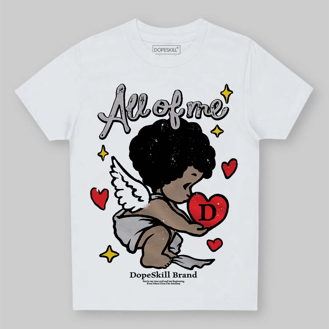 Grey Collection DopeSkill Toddler Kids T-shirt All Of Me Graphic