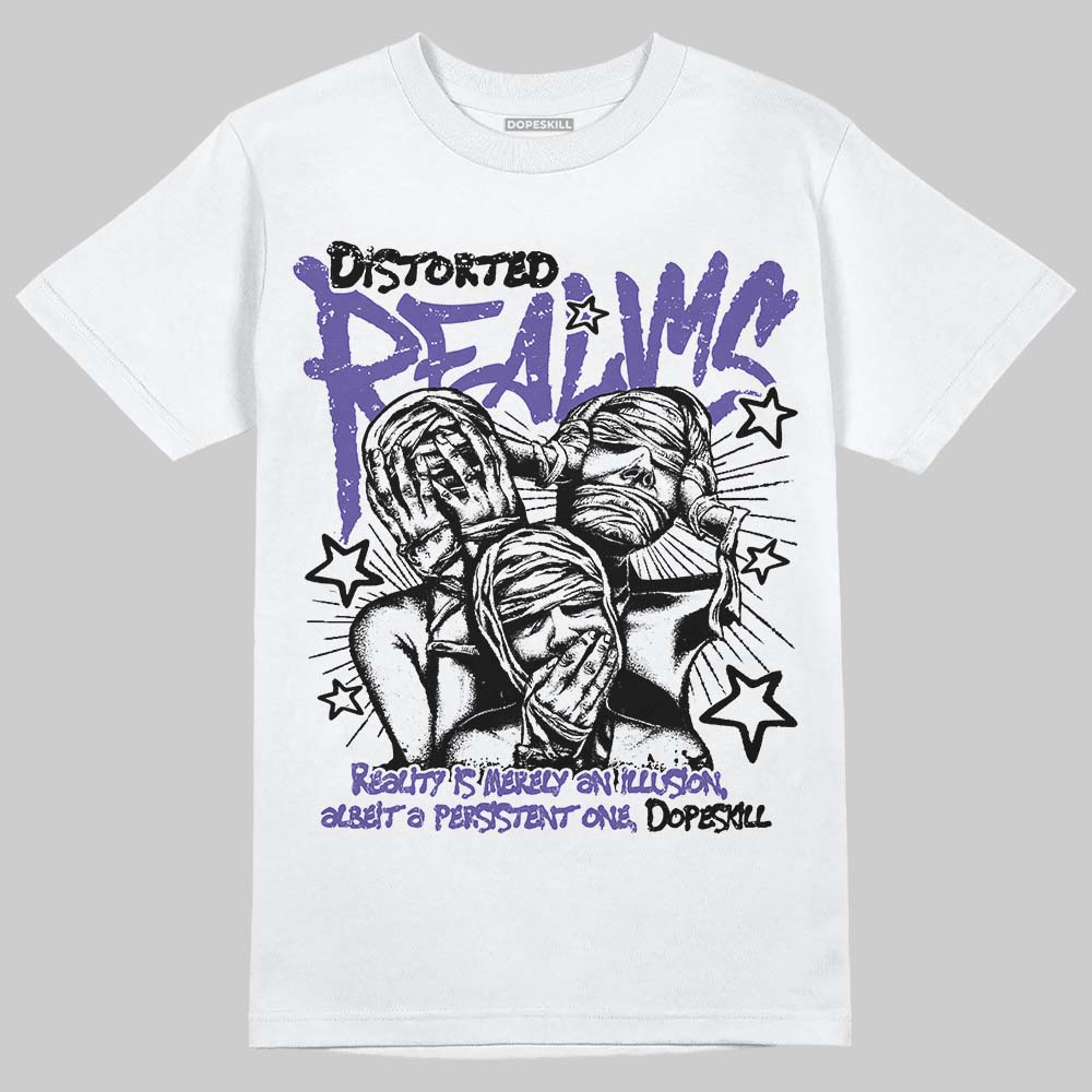Grape 5s DopeSkill T-Shirt Distorted Realms Graphic