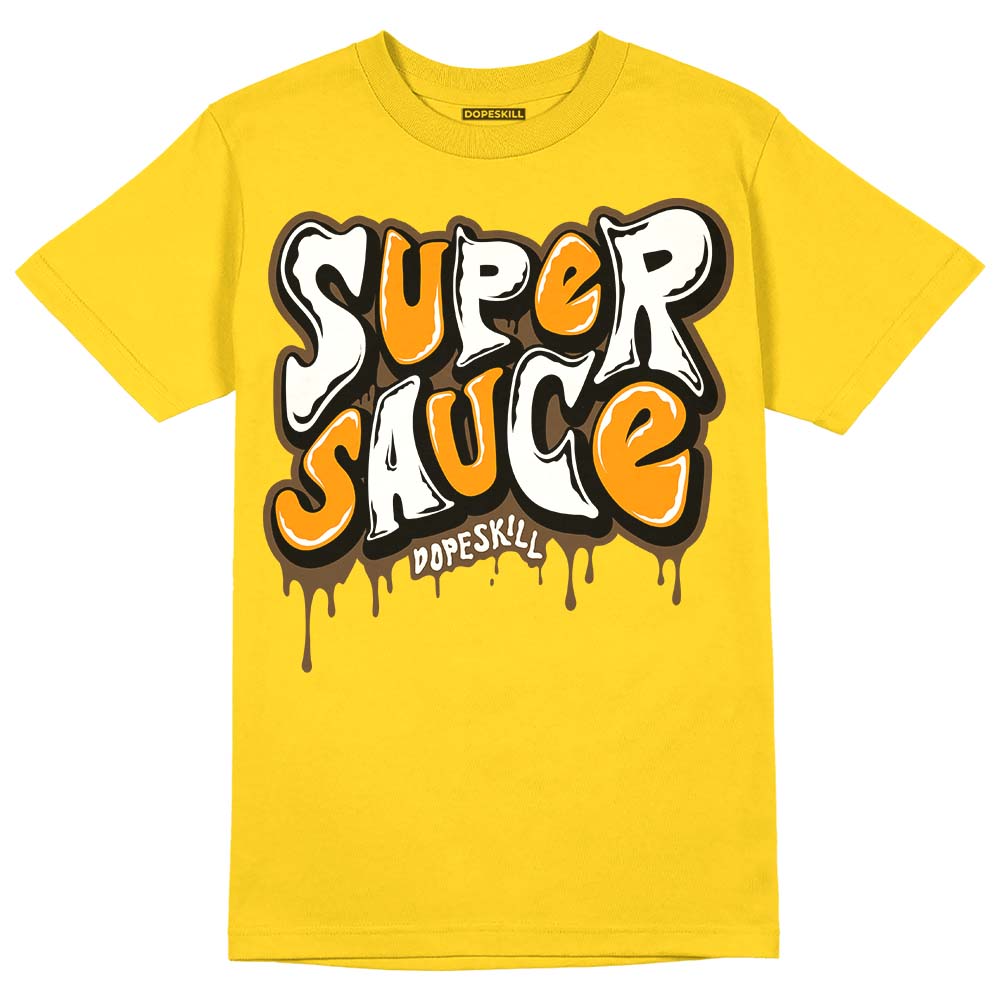 Yellow Ochre 6s DopeSkill Yellow T-shirt Super Sauce Graphic