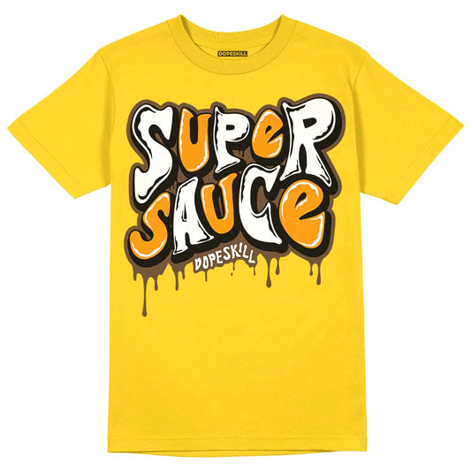 Yellow Ochre 6s DopeSkill Yellow T-shirt Super Sauce Graphic