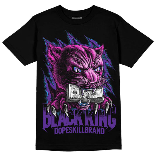 PURPLE Collection DopeSkill T-Shirt Black King Graphic