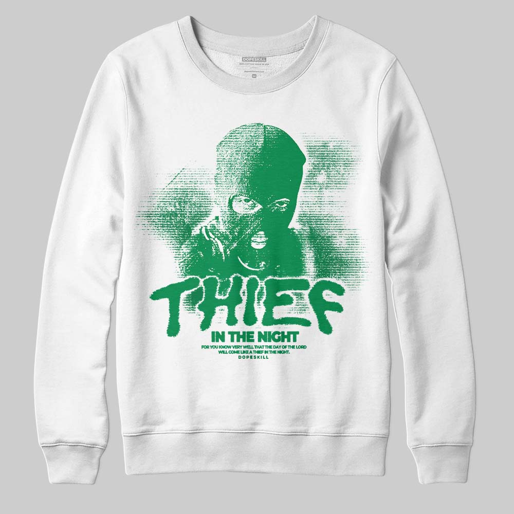 Green Collection DopeSkill Sweatshirt Thief In The Night Graphic
