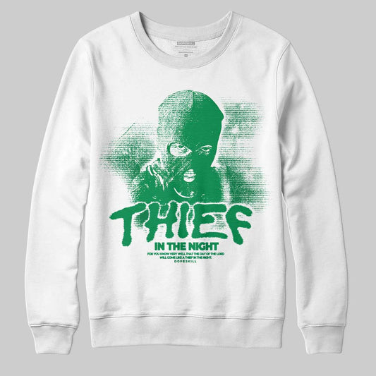 Green Collection DopeSkill Sweatshirt Thief In The Night Graphic