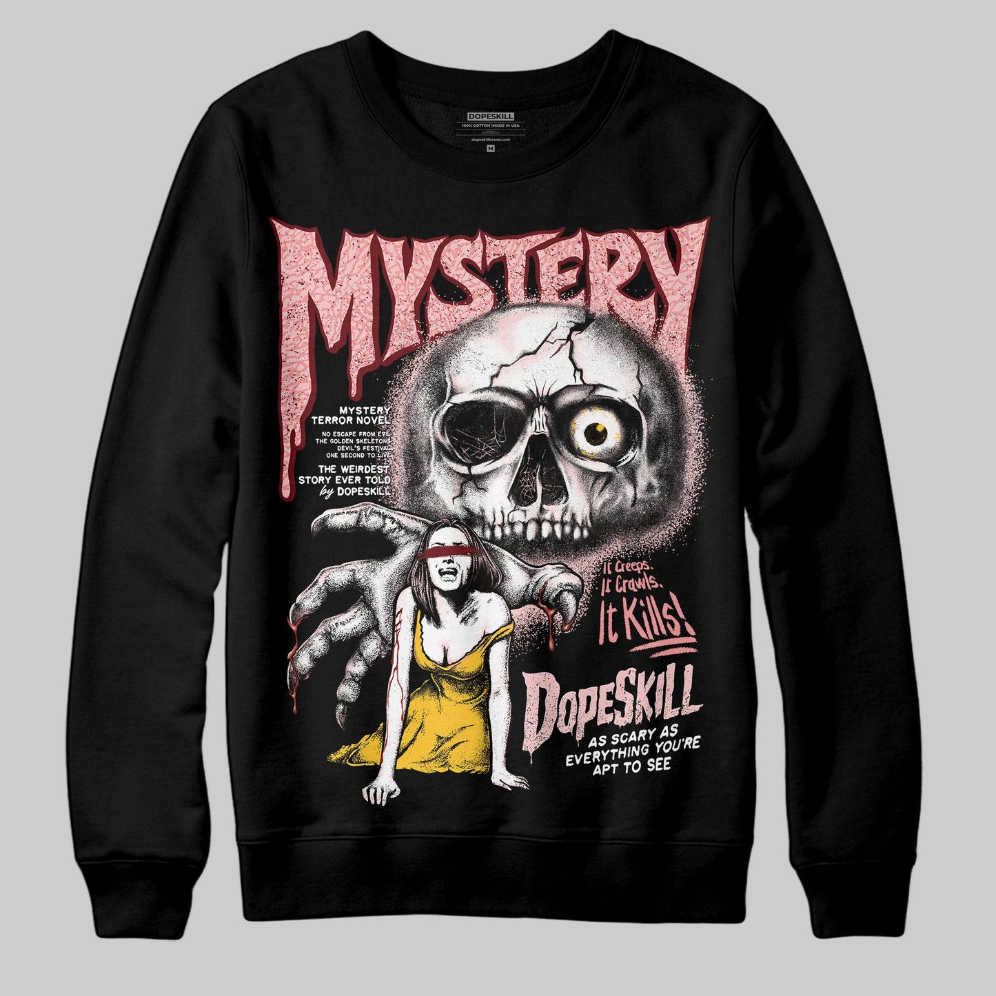 VALENTINE'S Day 3s DopeSkill Sweatshirt Mystery Ghostly Grasp Graphic