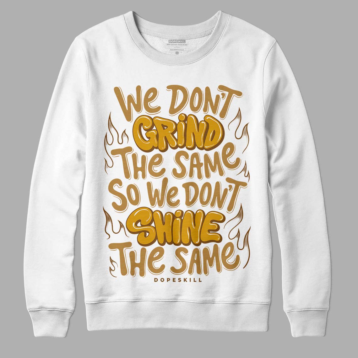 Wheat 13s DopeSkill Sweatshirt Grind Shine Graphic