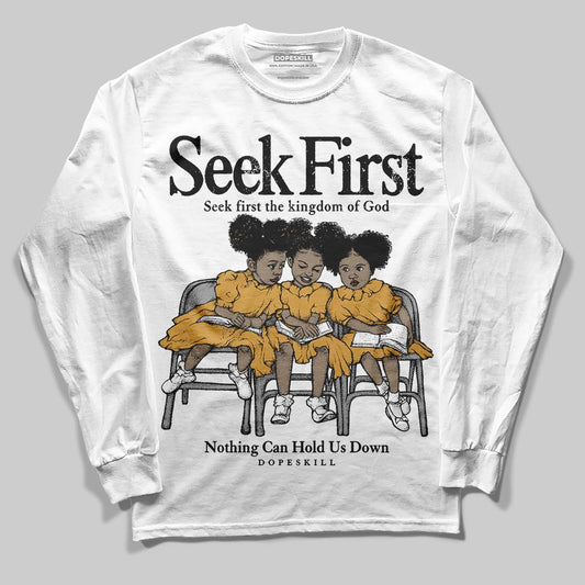 Gratitude 11s DopeSkill Long Sleeve T-Shirt New Seek First Graphic