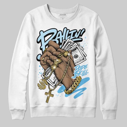 Legend Blue 11s DopeSkill Sweatshirt Always Ballin' Graphic