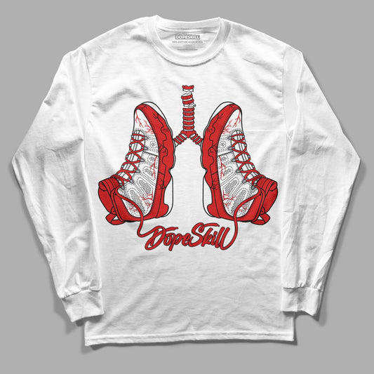 Gym Red 9s DopeSkill Long Sleeve T-Shirt Breathe Graphic