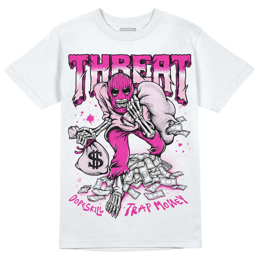 Triple Pink Dunk DopeSkill T-Shirt Threat Graphic