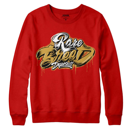 Red Collection DopeSkill Red Sweatshirt Rare Breed Type Graphic