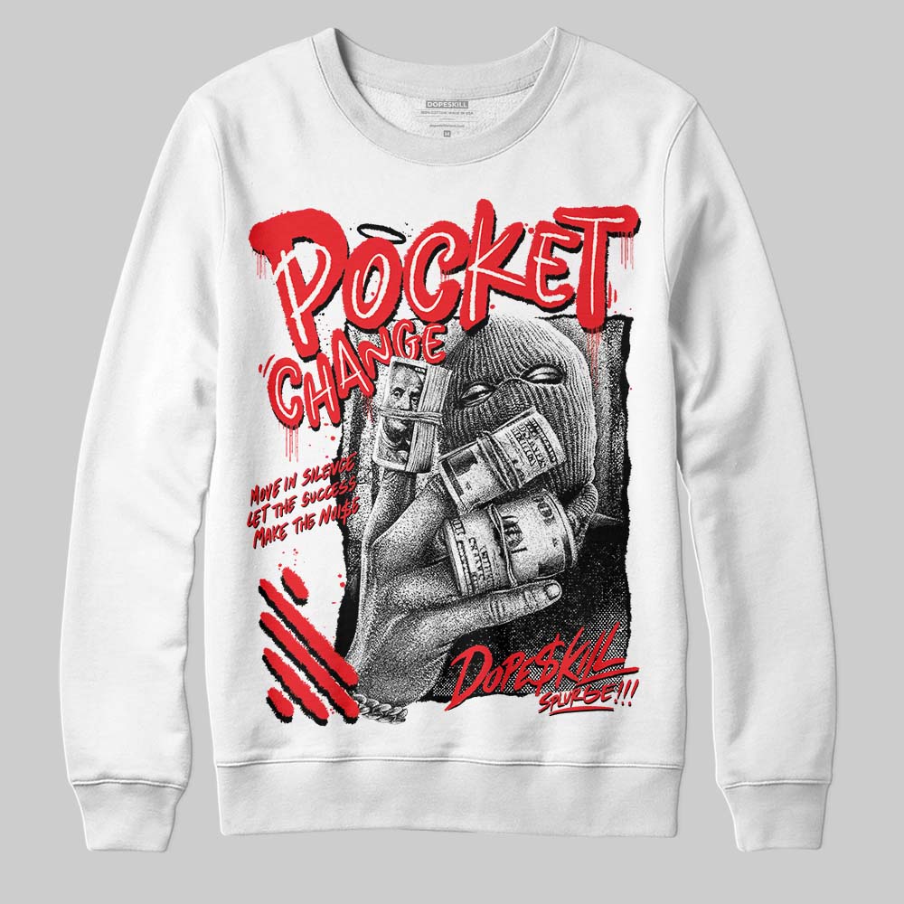 Red Collection DopeSkill Sweatshirt Pocket Change Graphic