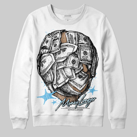 Legend Blue 11s DopeSkill Sweatshirt Money Longer Graphic