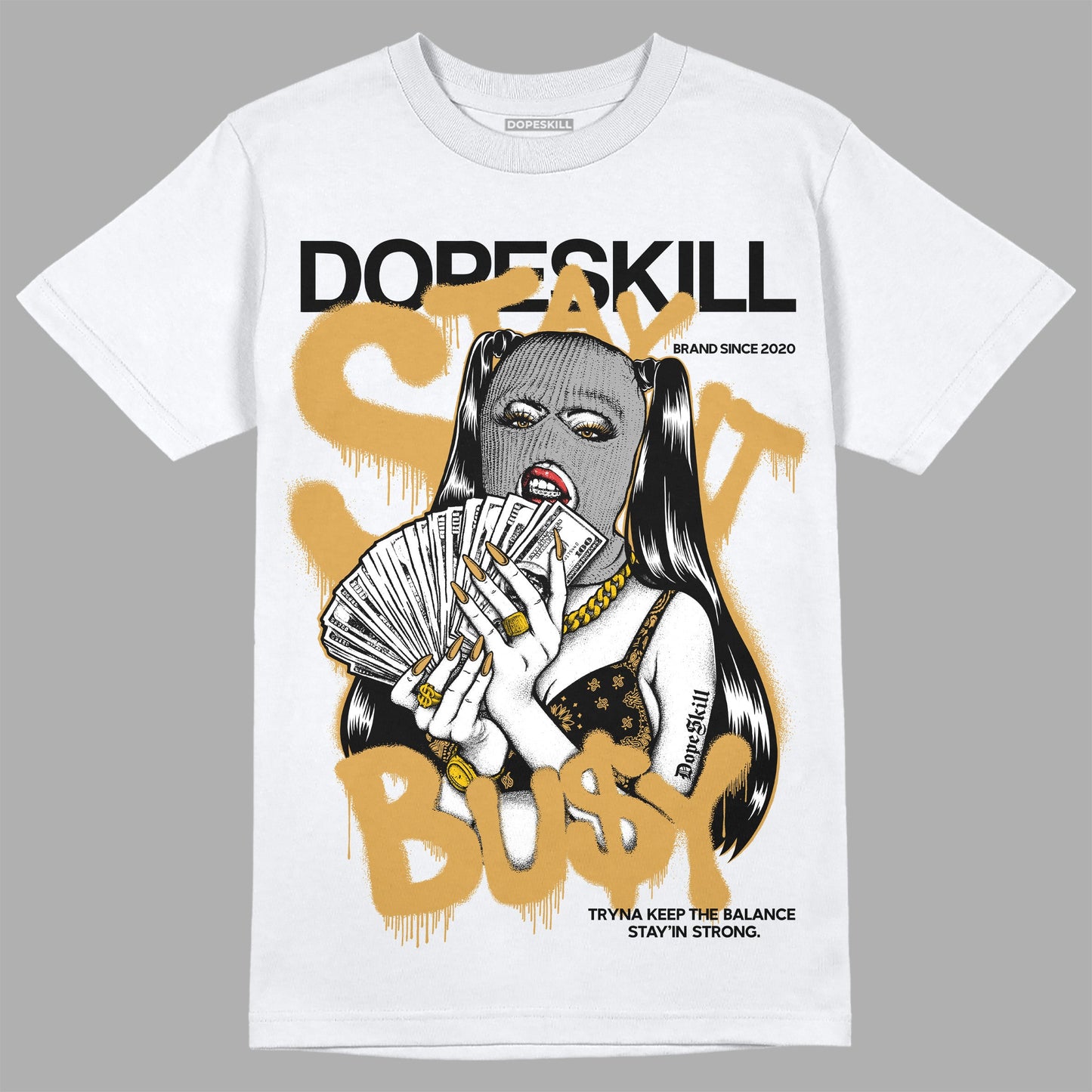 Gratitude 11s DopeSkill T-Shirt Stay It Busy Graphic