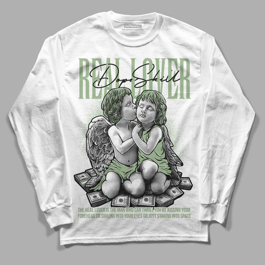 Seafoam 4s DopeSkill Long Sleeve T-Shirt Real Lover Graphic