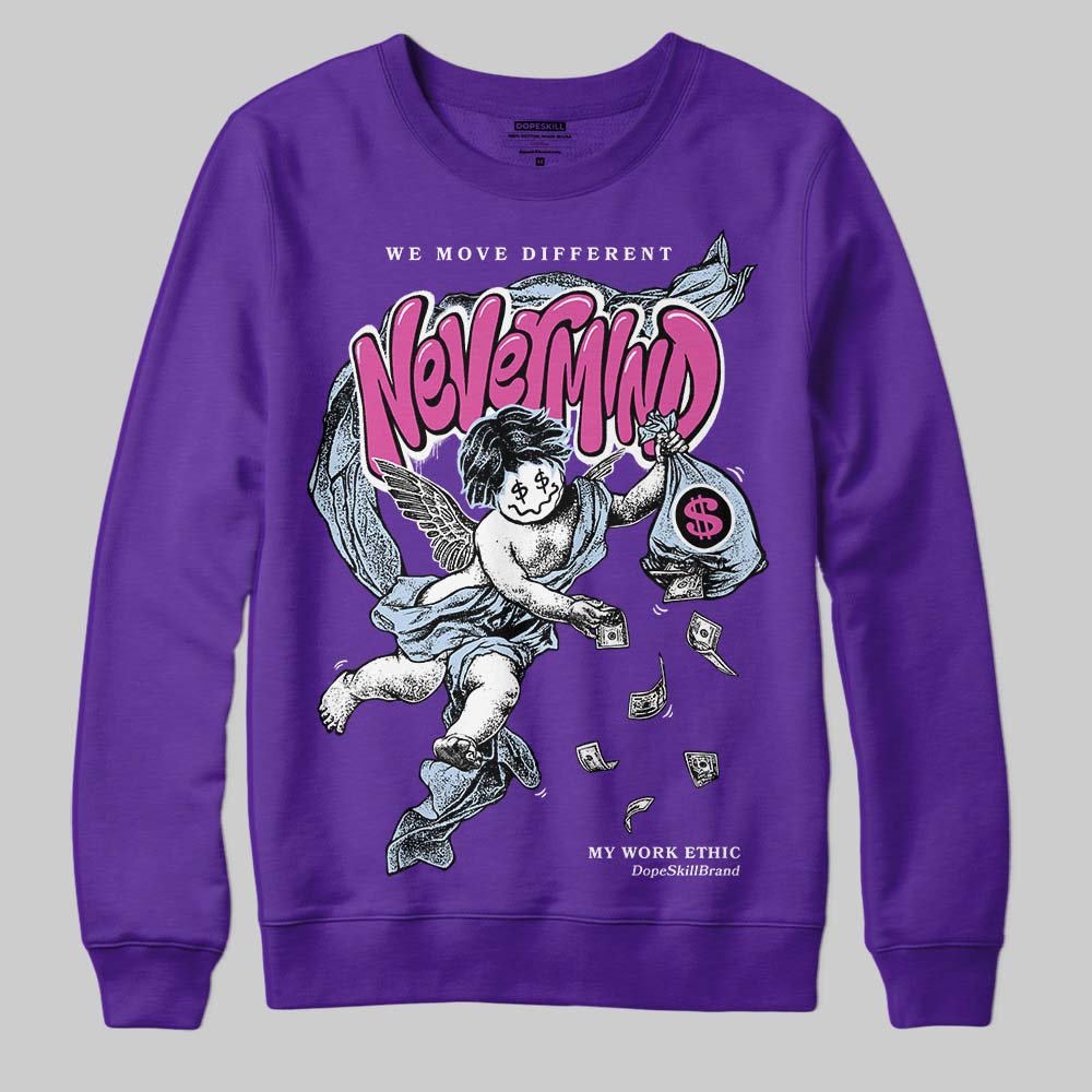 Grape 5s DopeSkill Sweatshirt Nevermind Graphic