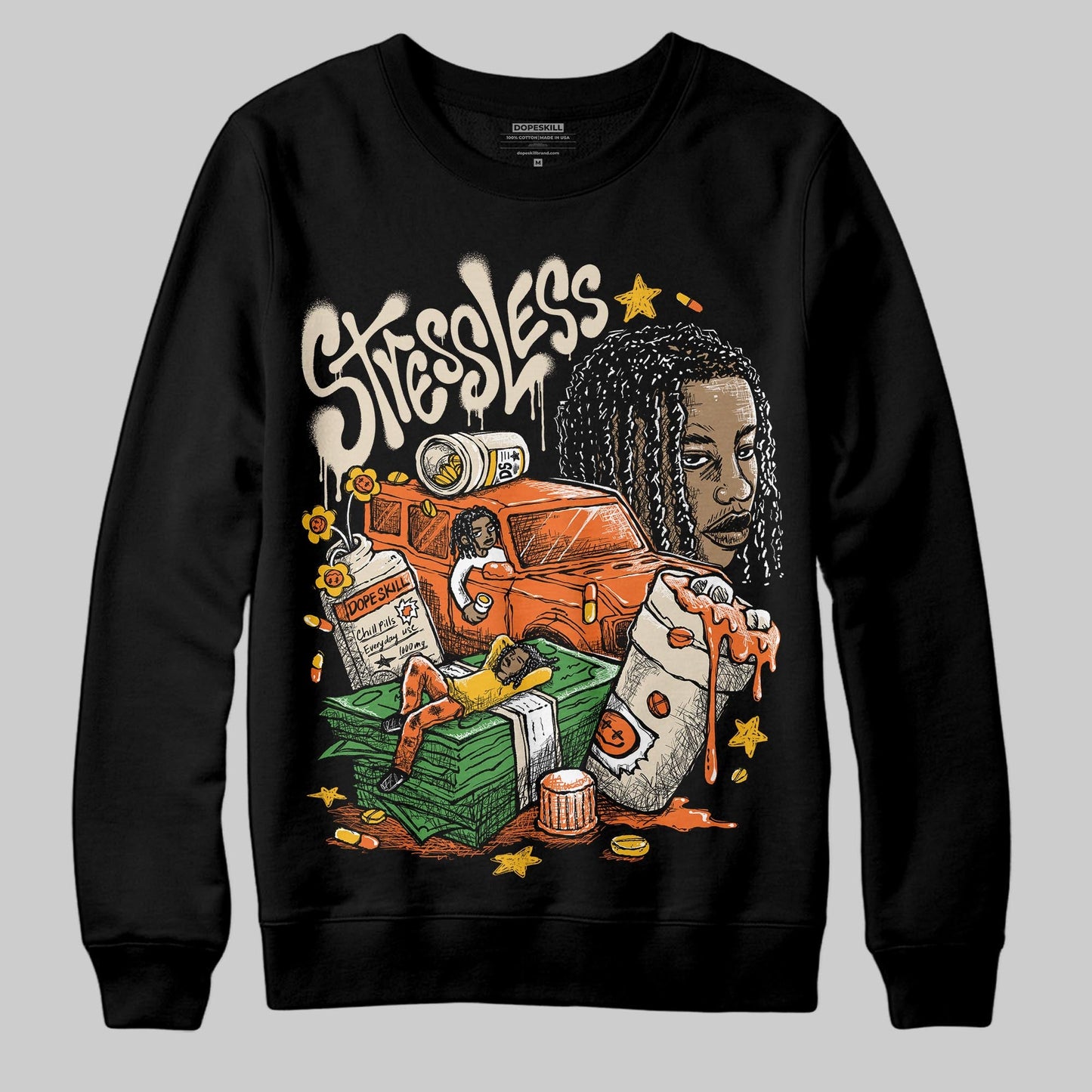 Starfish 3s DopeSkill Sweatshirt Stressless Graphic