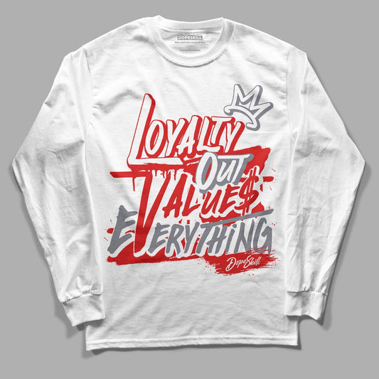Gym Red 9s DopeSkill Long Sleeve T-Shirt LOVE Graphic