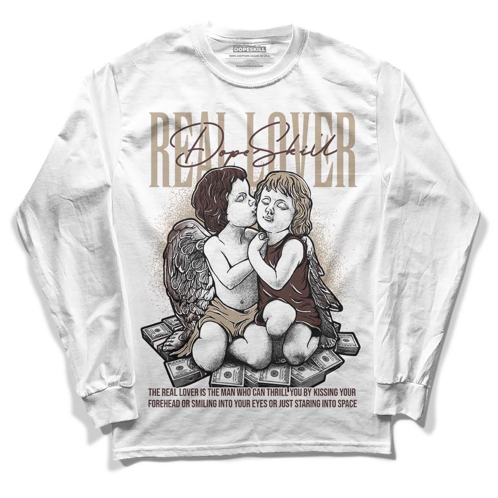 Latte 1s DopeSkill Long Sleeve T-Shirt Real Lover Graphic