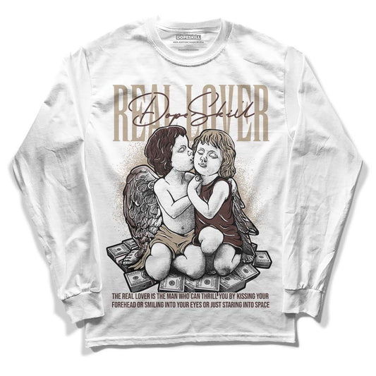 Latte 1s DopeSkill Long Sleeve T-Shirt Real Lover Graphic