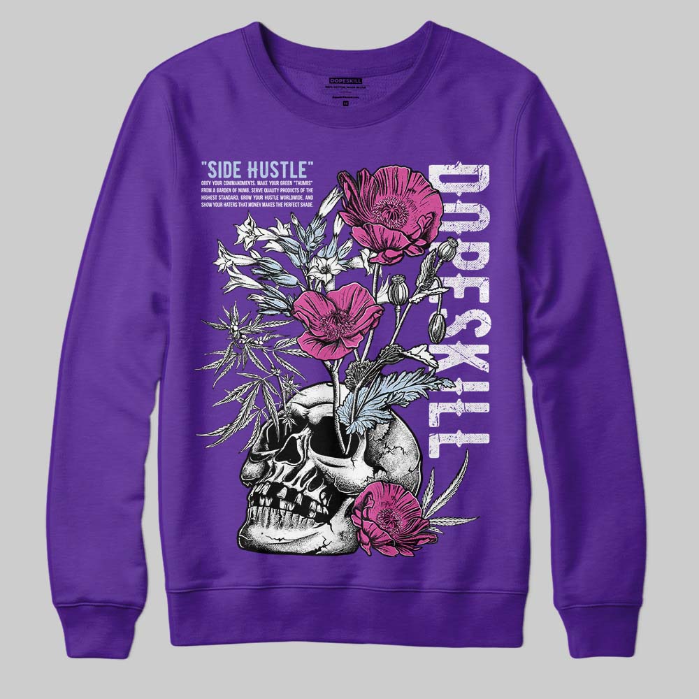 Grape 5s DopeSkill Sweatshirt Side Hustle Graphic