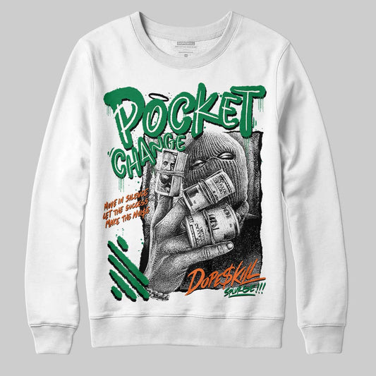 Green Collection DopeSkill Sweatshirt Pocket Change Graphic