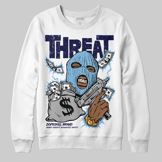 University Blue Collection DopeSkill Sweatshirt Under Threat Graphic
