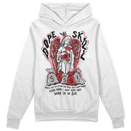 Red Taxi 12s DopeSkill Hoodie Sweatshirt Angels Graphic