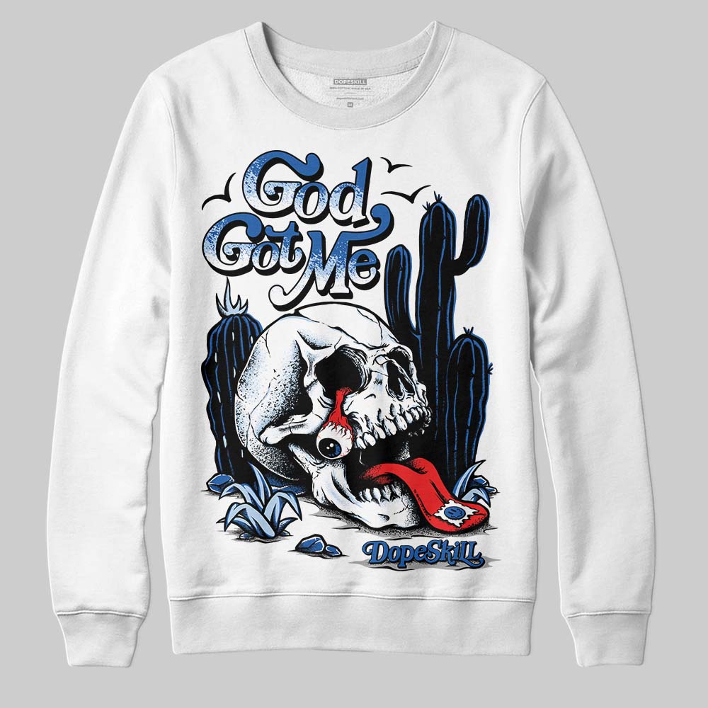 Space Jam 11s DopeSkill Sweatshirt God Got Me Graphic