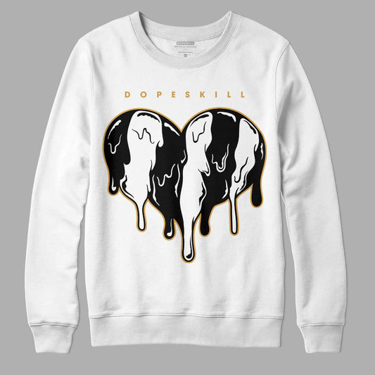 Gratitude 11s DopeSkill Sweatshirt Slime Drip Heart Graphic