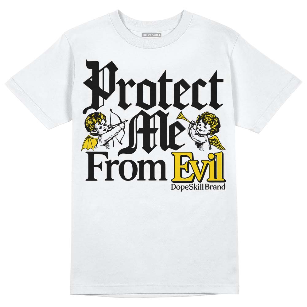 Yellow Ochre 6s DopeSkill T-Shirt Protect Me From Evil Graphic