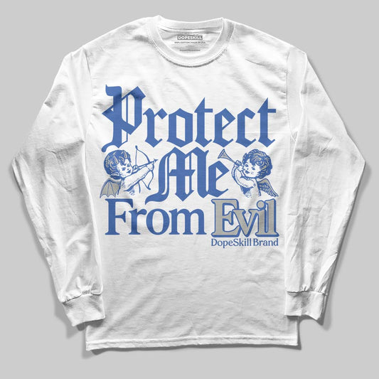 Lucky Shorts 3s DopeSkill Long Sleeve T-Shirt Protect Me From Evil Graphic