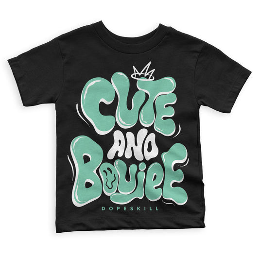 Green Glow 3s DopeSkill Toddler Kids T-shirt Cute and Boujee Graphic