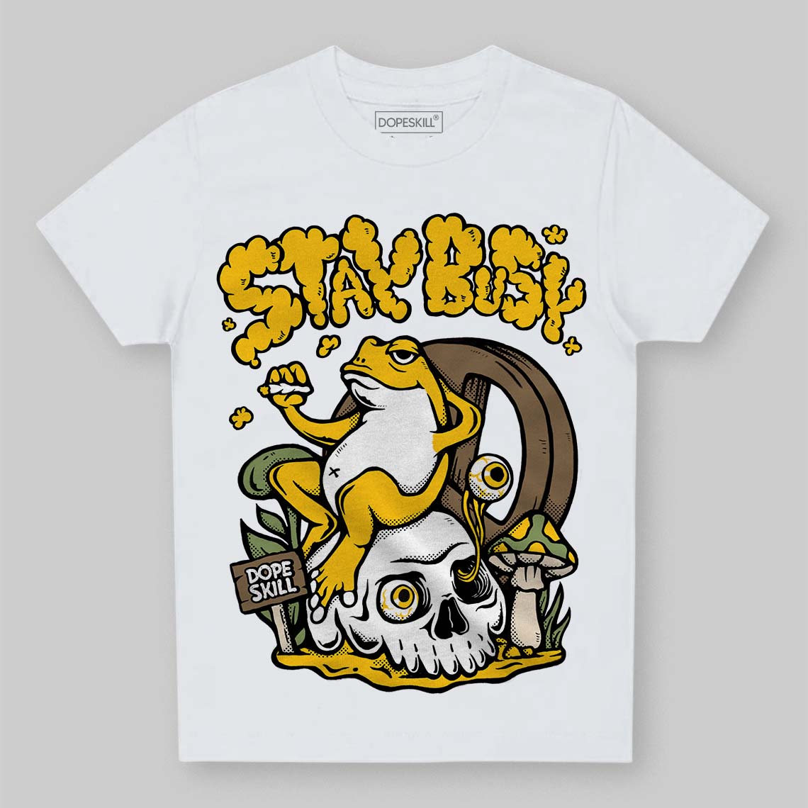 Yellow Collection DopeSkill Toddler Kids T-shirt Stay Busy Graphic