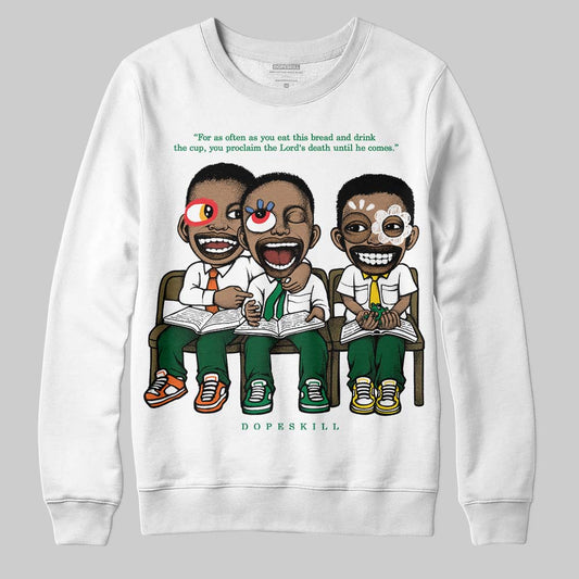 Green Collection DopeSkill Sweatshirt First Sunday Graphic