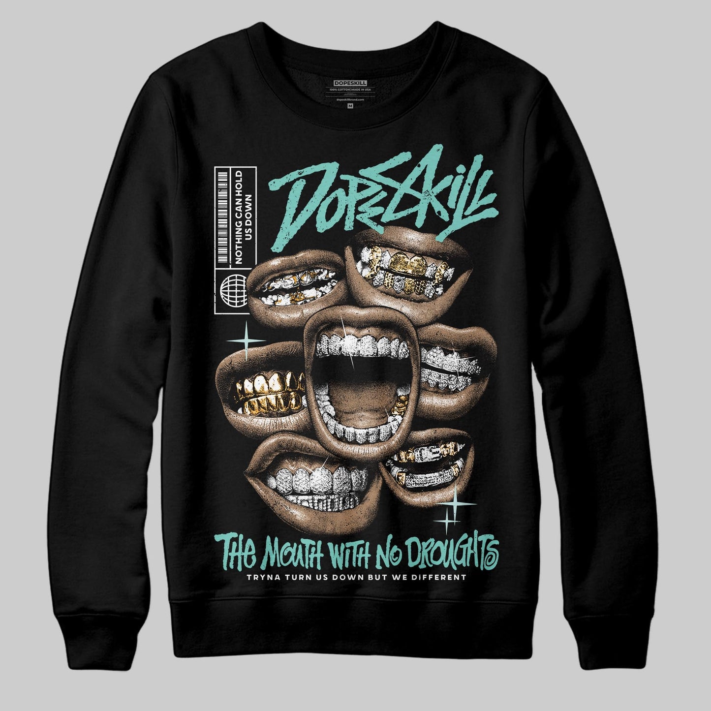 Igloo 11s DopeSkill Sweatshirt The Mouth With No Droughts Graphic