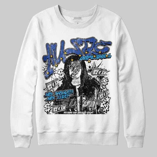 Royal Blue Collection DopeSkill Sweatshirt No Money No Lust Graphic