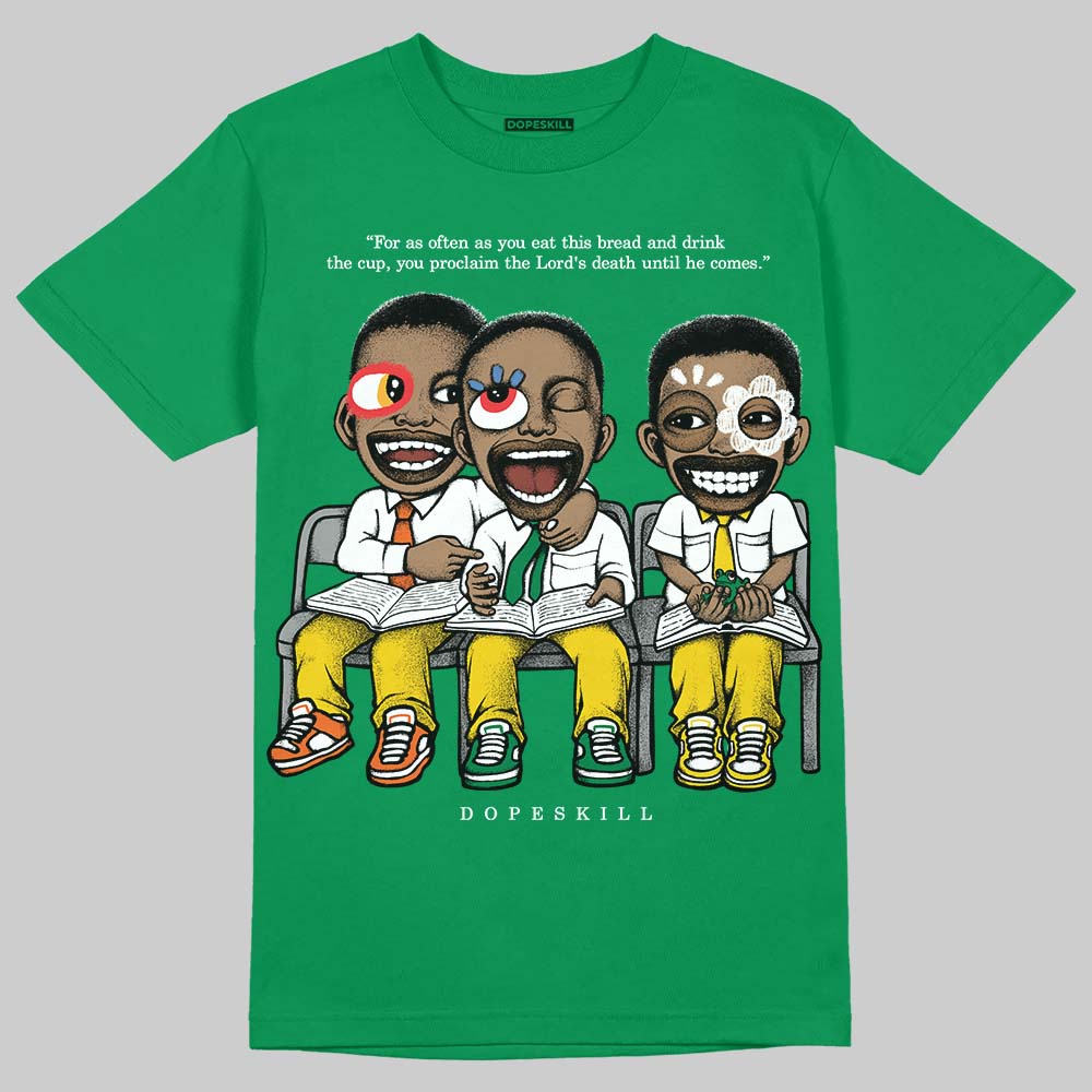 Green Collection DopeSkill T-Shirt First Sunday Graphic