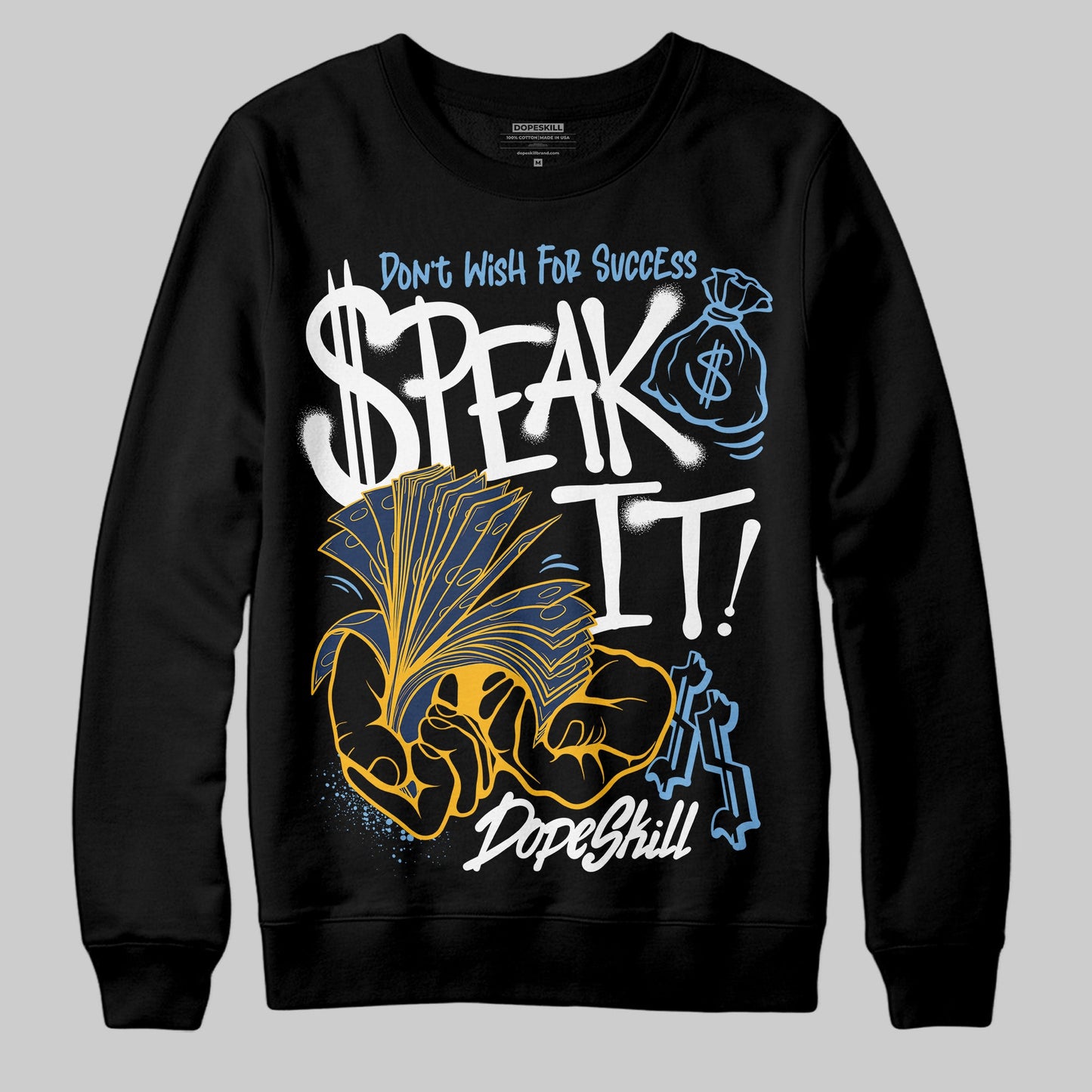 Retro Dunk From Above 4s DopeSkill Sweatshirt Speak It Graphic